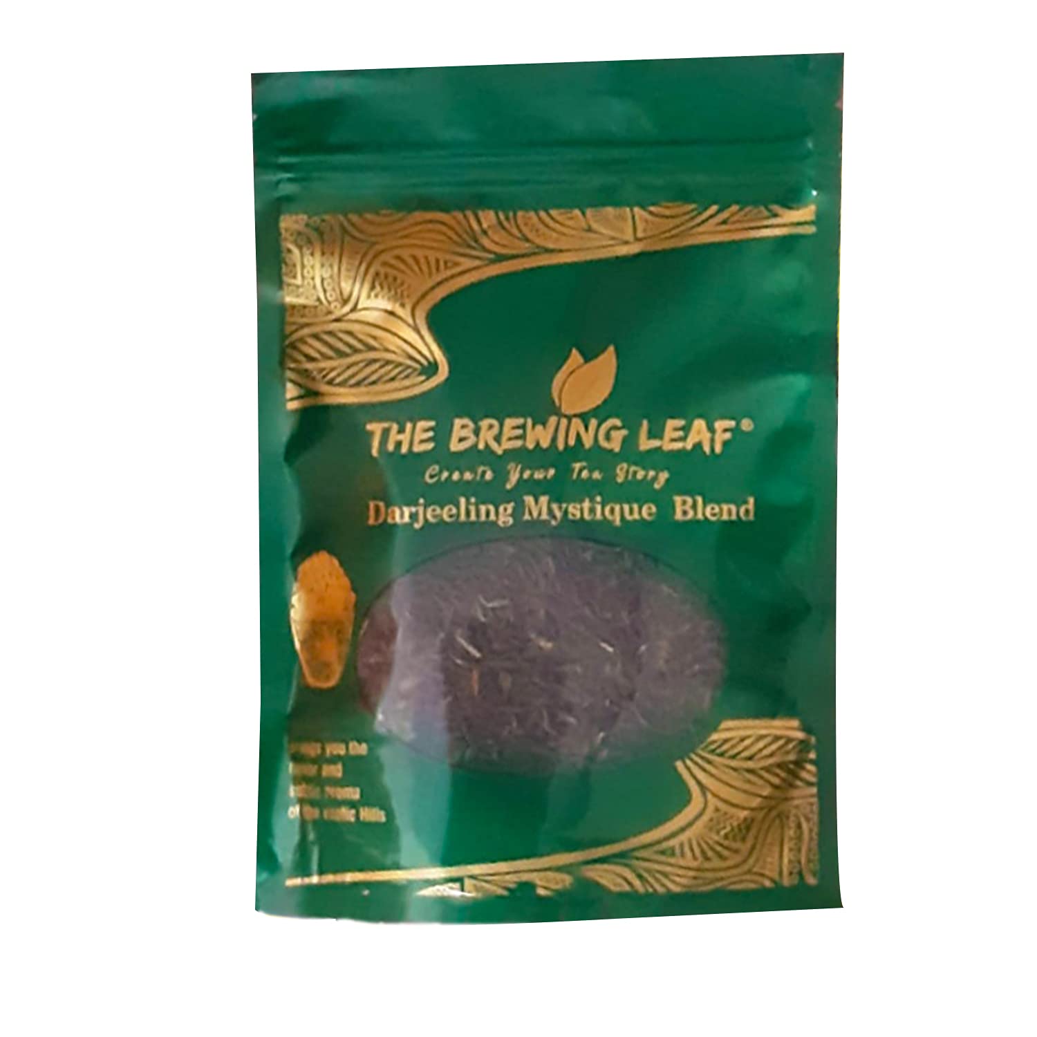 The Brewing Leaf Darjeeling Mystique Blend | Long Leaf | Aroma| Flavour | Golden Liquor| First Flush| Loose Leaf| Fresh| Liquor Tea-Pack Of 2(250 gm)