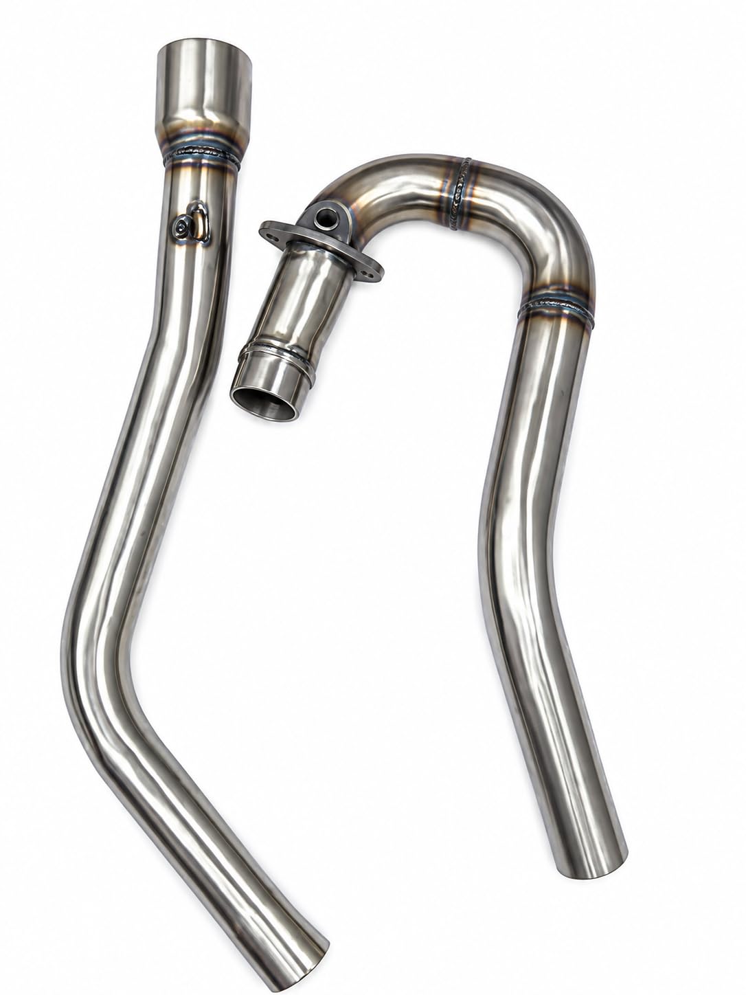 TURBORACING Xpulse 200 Off Road Exhaust Bend Pipe | Premium Stainless Steel Header Pipe | Rust Resistant Performance Exhaust | Direct Fit Motorcycle Exhaust Replacement-image-38