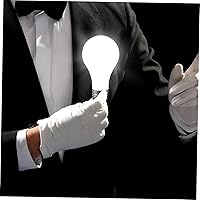 Vista 5 de Gadpiparty Bombilla de trucos mágicos de 3 piezas, lámpara de truco de cerca, accesorios mágicos, ilusiones, bombilla de juguete antiestrés