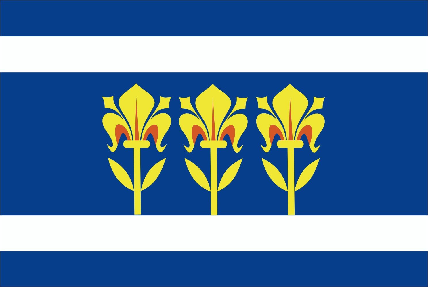 Drapeau Provodov grand format 90x150cm de 1.35m² pour mât extérieur