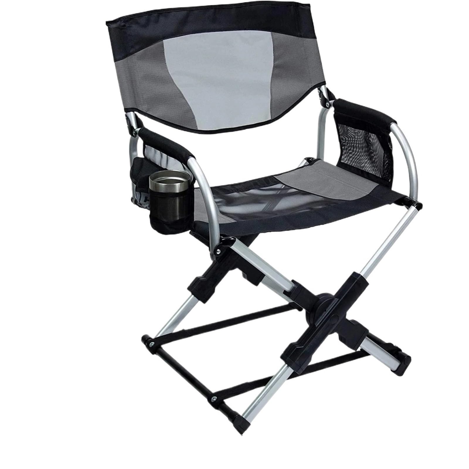 Chaise de directeur légère pour soulager le dos en camping