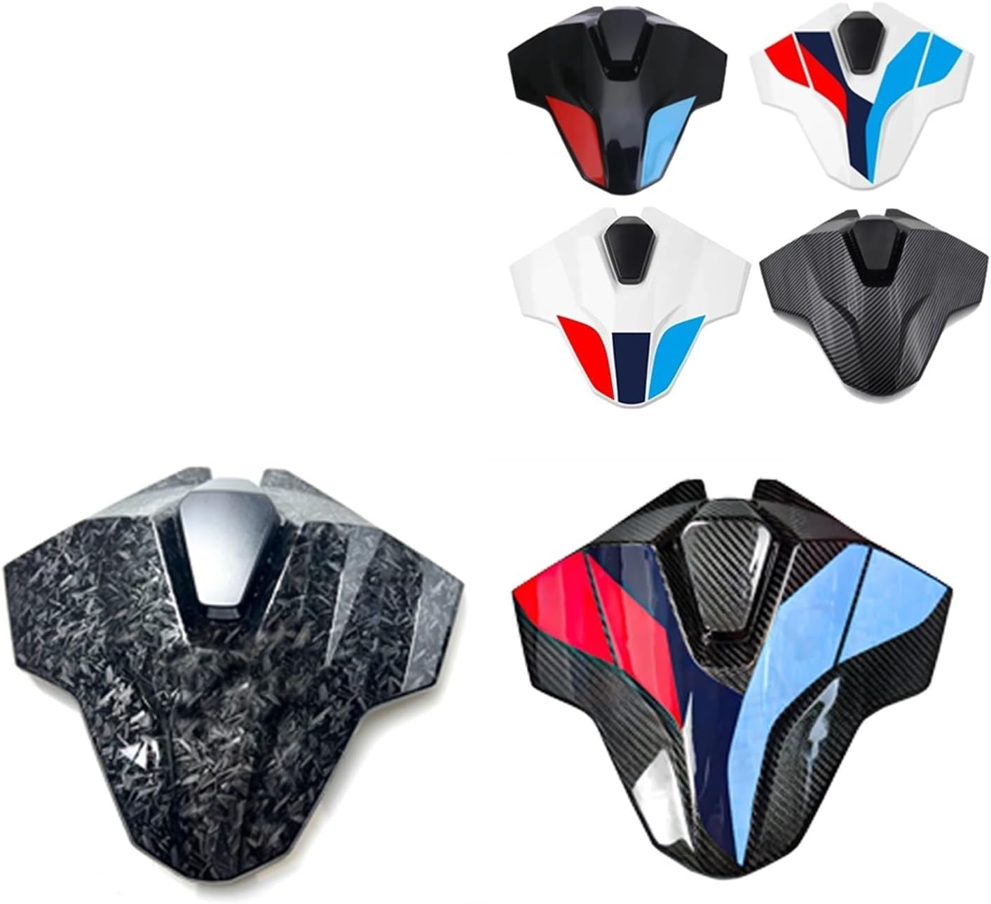 For BMW S1000RR S 1000RR 2023 2024 M1000RR Many Colors Pillion Rear Seat Cover Cowl Solo Fit(Medium)