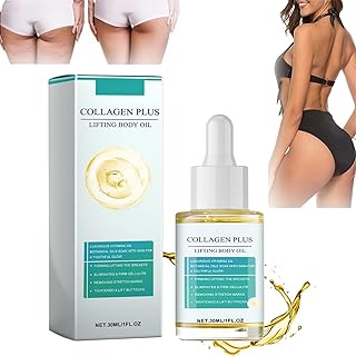 CollagenPlus Lifting Body Oil, Collagen Lifting Body Oil, Collagen Oil for Skin Tightening, Anti-Aging Serum for Face and ...