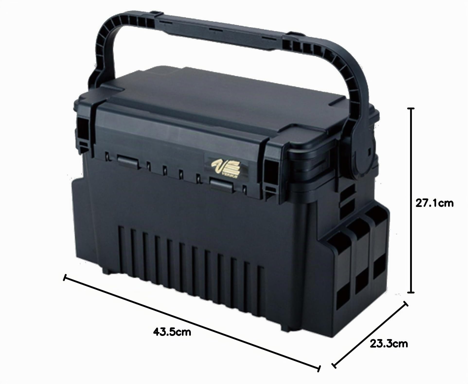 Meiho Versus Tackle Box VS-7070 434 x 233 x 271 mm Black (1803)