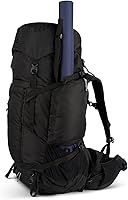 Vista 13 de Kelty Coyote - Mochila de 60 a 105 litros, para hombre y mujer (actualización 2020) - Mochila de senderismo, mochilero, mochila de viaje, Negro