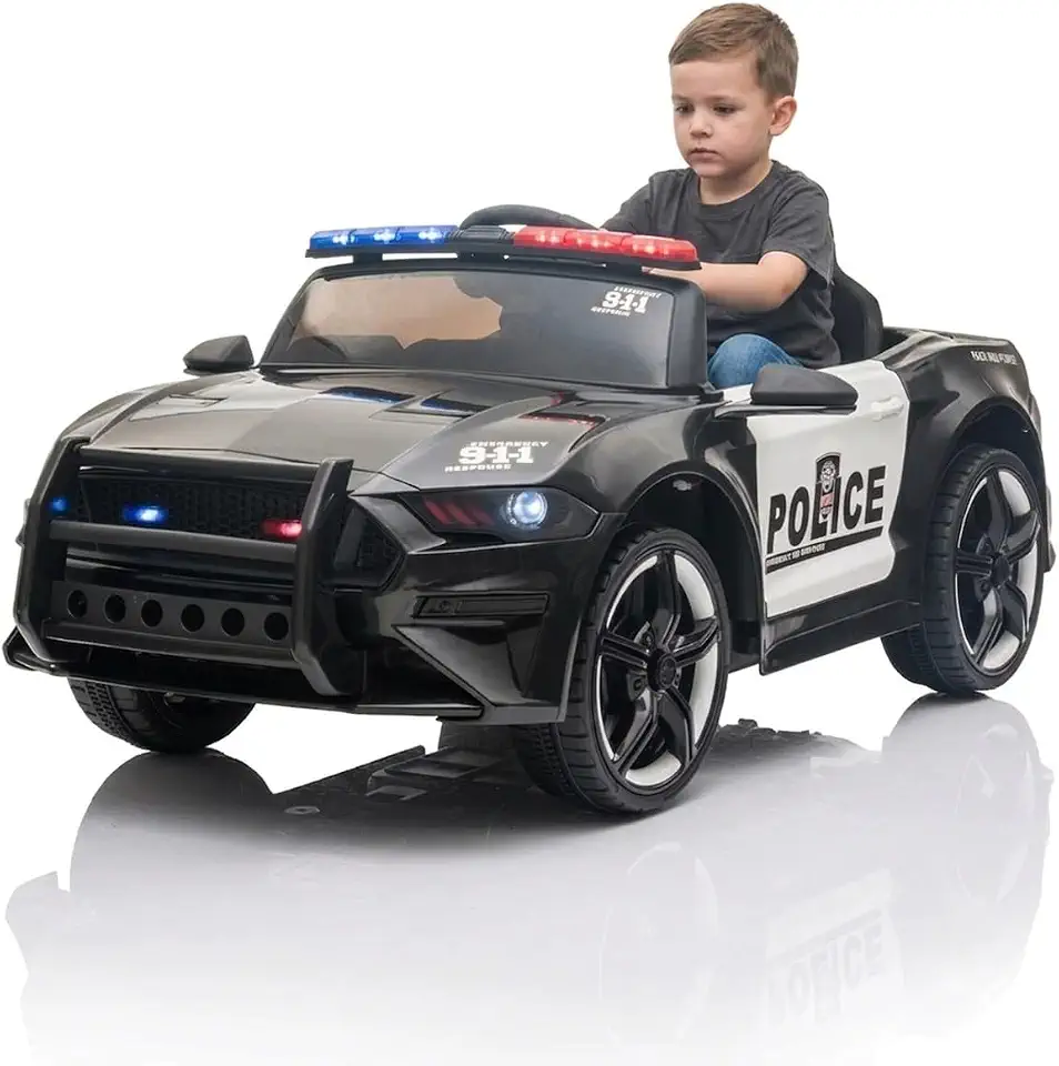 Mini veículo Carrinho Infantil Motorizado Elétrico Mini Policia - Baby Style