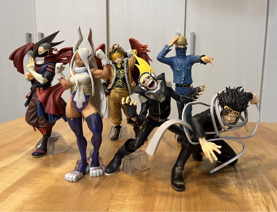 Amazon.co.jp: 一番くじ プロヒーロー フィギュア 6体セット : ホビー