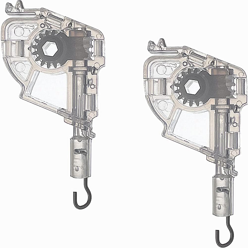 2pcs 2" Low Profile Wand Tilter Mechanism with 7/32" Hexagon Shaped Gear Hook