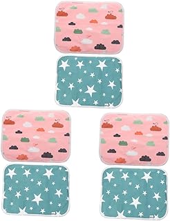 NOLITOY 6 Pçs Tapete De Xixi Para Animais De Estimação Forros De Gaiola De Coelhos Cobaia Cama Gatos Fralda Tapete De Comida Absorvente Cobaia Forros De Gaiola De Lã Animais De Estimação