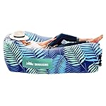 Chillbo Shwaggins Inflatable Couch - Cool Inflatable Lounger Easy Setup Inflatable Chair is Perfect for Beach Gear, Camping Fun and Festival Accessories