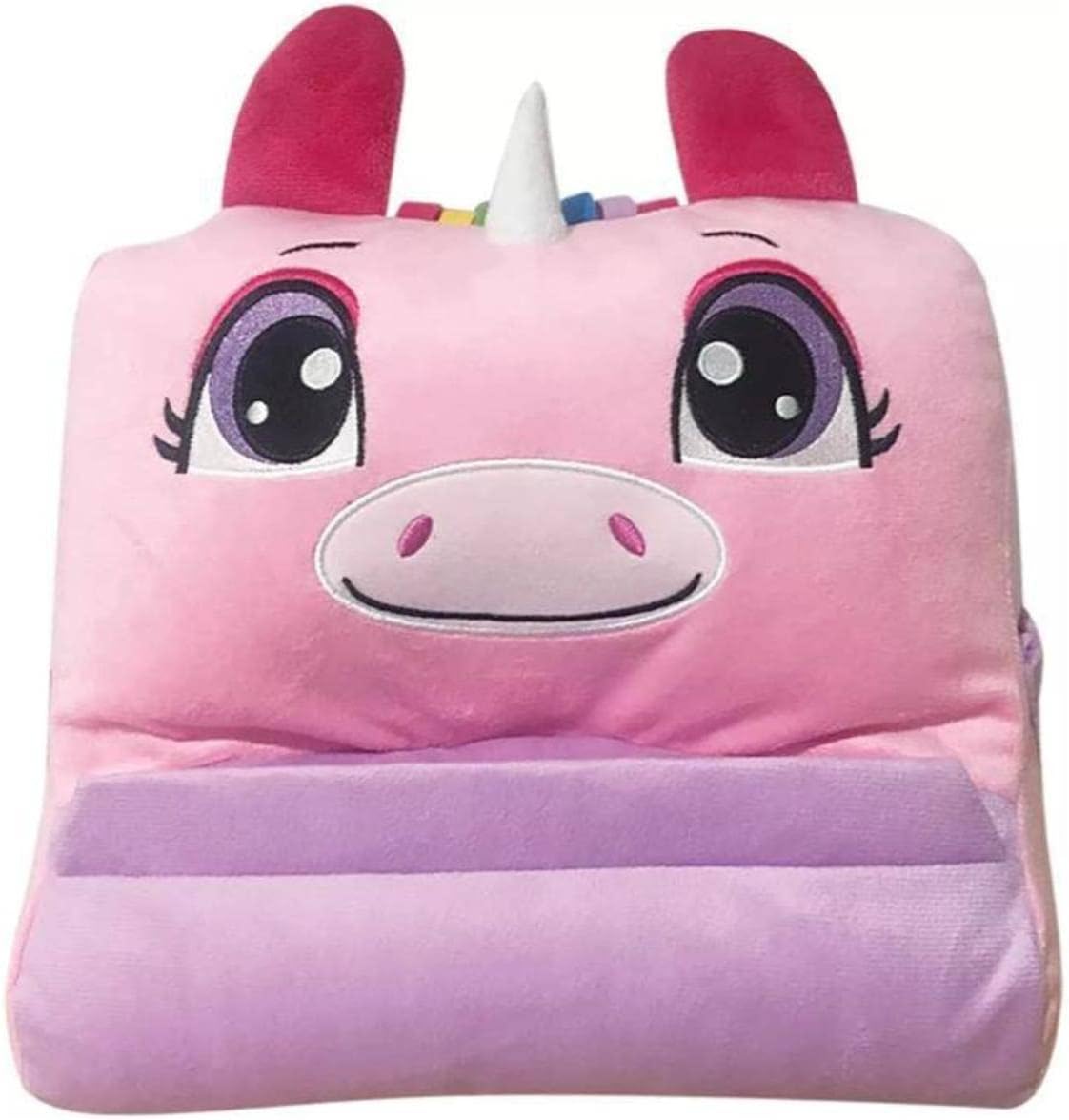 Mejgus Plush Play Pillow,Tablet Pillow Holder for Kids,Plush Kids Tablet Holder