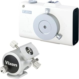 ビクセン(Vixen) ポータブル赤道儀 星空雲台ポラリエ(WT) ポラリエ・極軸微動雲台セット ホワイト 35537 | 星空撮影 雲台 微動雲台 カメラアクセサリ 撮影アイテム
