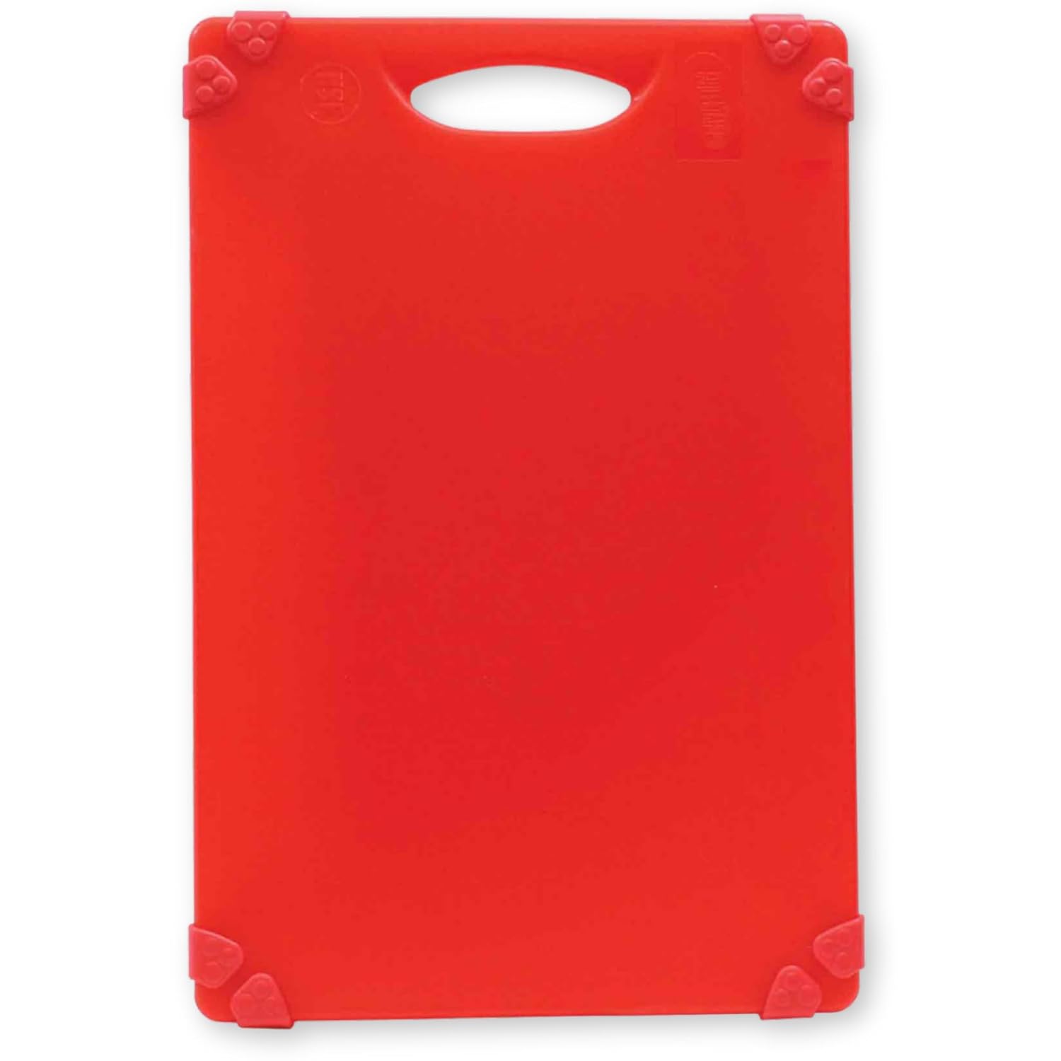 TableCraft Products CBG1218ARD Cutting Board,"Grippy", 12" x 18" x 1/2", Color Coded Red