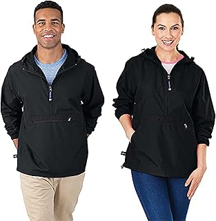 Charles River Apparel Unisex Color Blocked Pack-N-Go, Men's & Women's Pullover Anorak