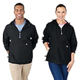 Charles River Apparel Unisex Color Blocked Pack-N-Go, Men's & Women's Pullover Anorak