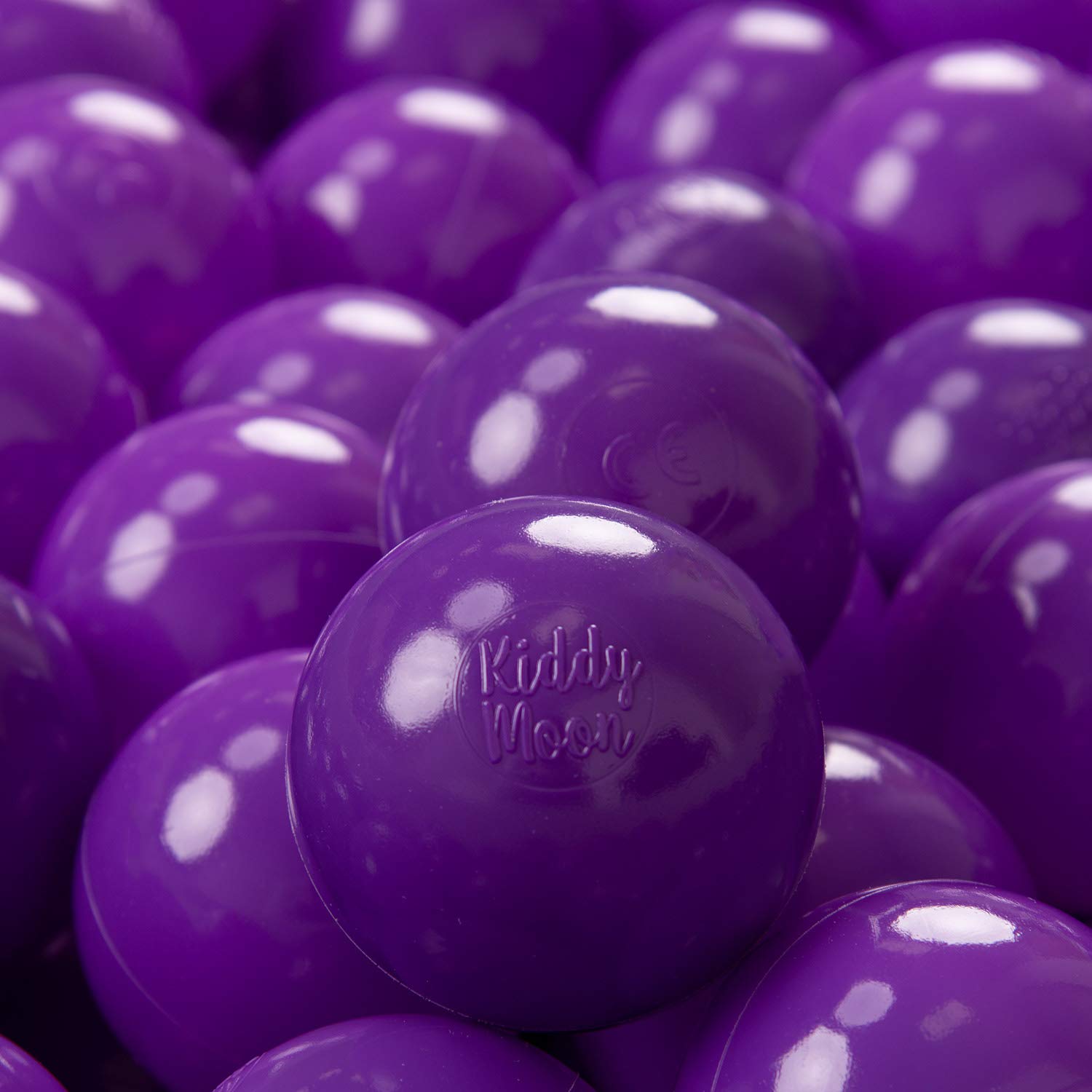 KiddyMoon Soft Plastic Play Balls Single Color Only