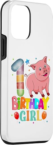Miniatura 3 de Funda de cerdo para iPhone 12 mini cerdo 1 cumpleaños 1 año de edad
