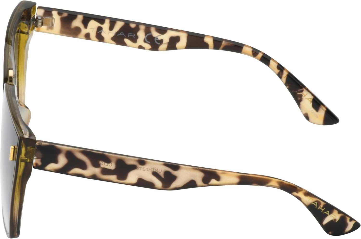 TAHARI Women's Chic Shield UV400 Protective Cat Eye Sunglasses