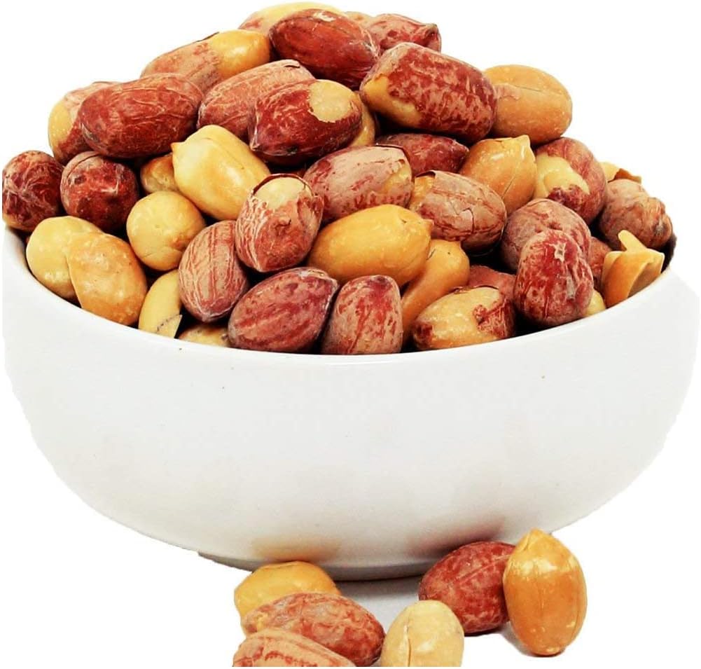 Avenn Roasted Salted Peanuts Seed With Skin Can Removed (Bharuch Gujarat Special) Mungfali Dana | Namkeen | Diwali Festival Celebration | Gift Hamper Pack for Family, Friends Snack (800 GM)