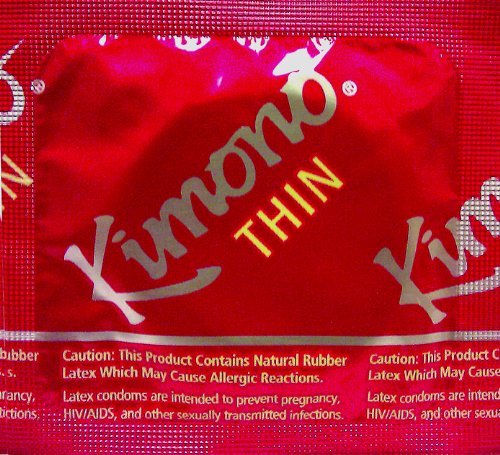 Kimono Lubricated Condom 12 Pk #TOP2