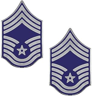 Uniform Accessories Unlimited Inc US Air Force Chief Master Sergeant (CMSGT) Brite Metal Rank