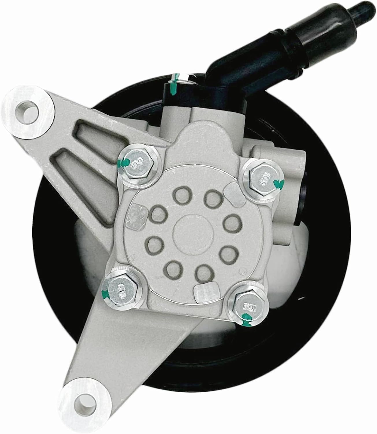 Power Steering Pump with Pulley Compatible with 2005-2010 Honda Odyssey 2005-2008 Honda Pilot 2007-2013 Acura MDX 3.7L 2003-2006 Acura MDX 3.5L Replacement for 21-5442