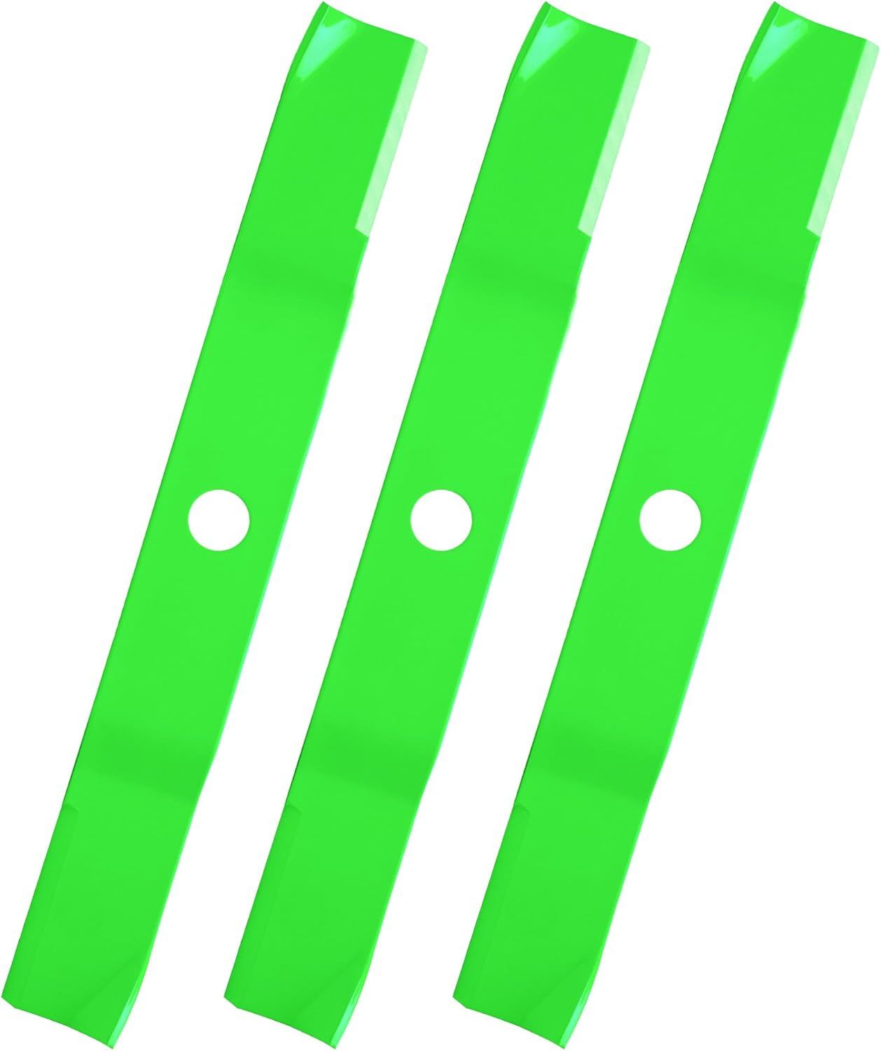 Kubo ta K5647-34340, K5651-34340 Heavy-Duty Blades Compatible with Ku bota 60" Decks ZD21 ZD25 ZD28 ZD321 ZD326 ZD331 ZG327 (3-Pack)