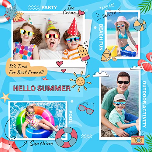 Ginmic MDH-24MDCSXC-04 Kids Sunglasses Bulk, Kids Sunglasses Party Favor, 24Pack Neon Sunglasses With Uv400 Protection For Kids, Boys And Girls Age 3-8, Goody Bag Favors, Great Gift For Pool, Birthday Party Supplies thumb #7