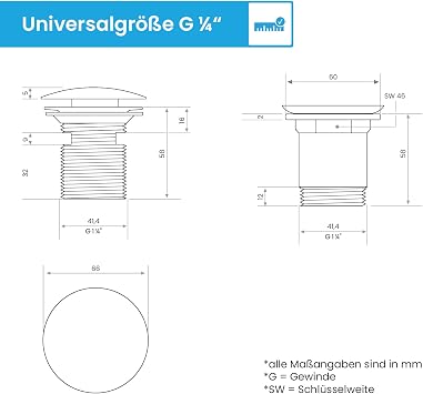 Premium Sink Drain Fitting