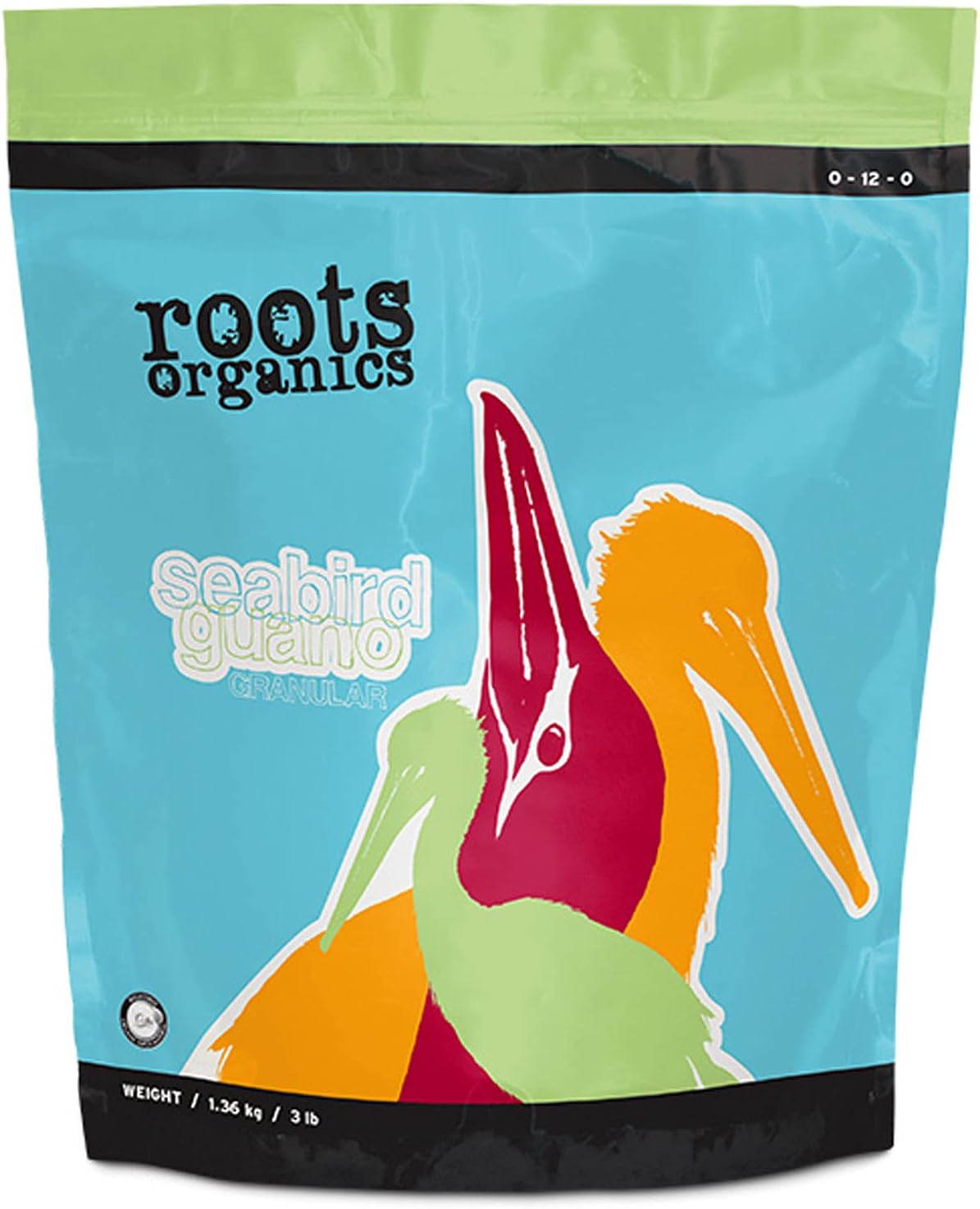 Roots Organics Seabird Guano Granular Fertilizer, 9 lb.