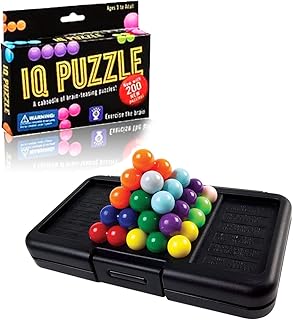 TOY GARDEN IQ Puzzle 3D Brain Game – Over 200 Mind-Bending Challenges for All Ages - Boost Problem-Solving and Cognitive Skills - Fun for Kids & Adults