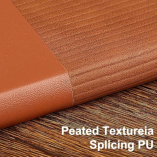 Image of Lined Journal Notebook for Work College Ruled Note Book 7.2 inchx9.6 inch B5 PU Leather Daily Journaling 160 Pages for Women Men Writing Home School Supplies Business (Brown)
