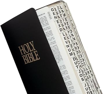 Large Print Catholic Goldtone-Edged Adhesive Old and New Testament Bible Indexing Tabs