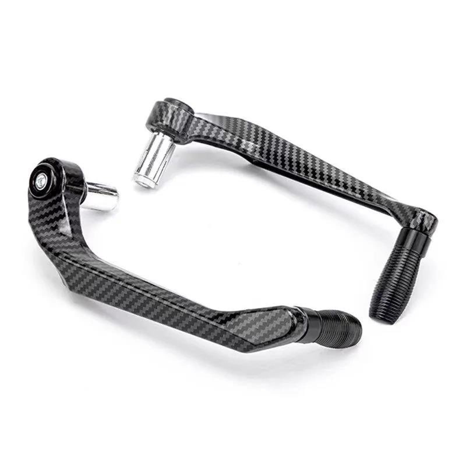 Xeflp Black- Silver Motorcycle Handguards For Buell Xb9/R Xb12/R/Xt Xb9s Xb12s Xb12scg For Ulysses 1125Cr 1125R Motorcycle Handlebar Brake Clutch Levers Guard Protector(Black- Silver)