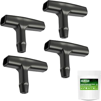 4Pieces Recoil Starter Pull Handle fits Replacement for Lawn Mower ChainsawTrimmer Edger Brush Cutter Engine Parts