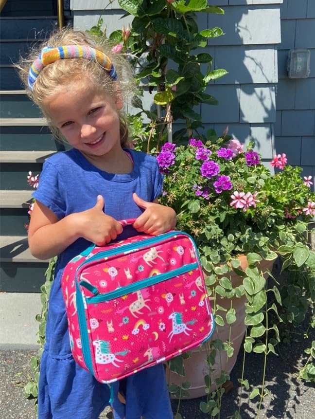 Bento Box with Lunch Bag, Insulated Stainless Steel Thermo for Hot-Cold Food or Soup, Ice Pack Set for Kids Girls Toddlers Snacks for Daycare, Ages 3 to 7, Pink Unicorn - Image 9