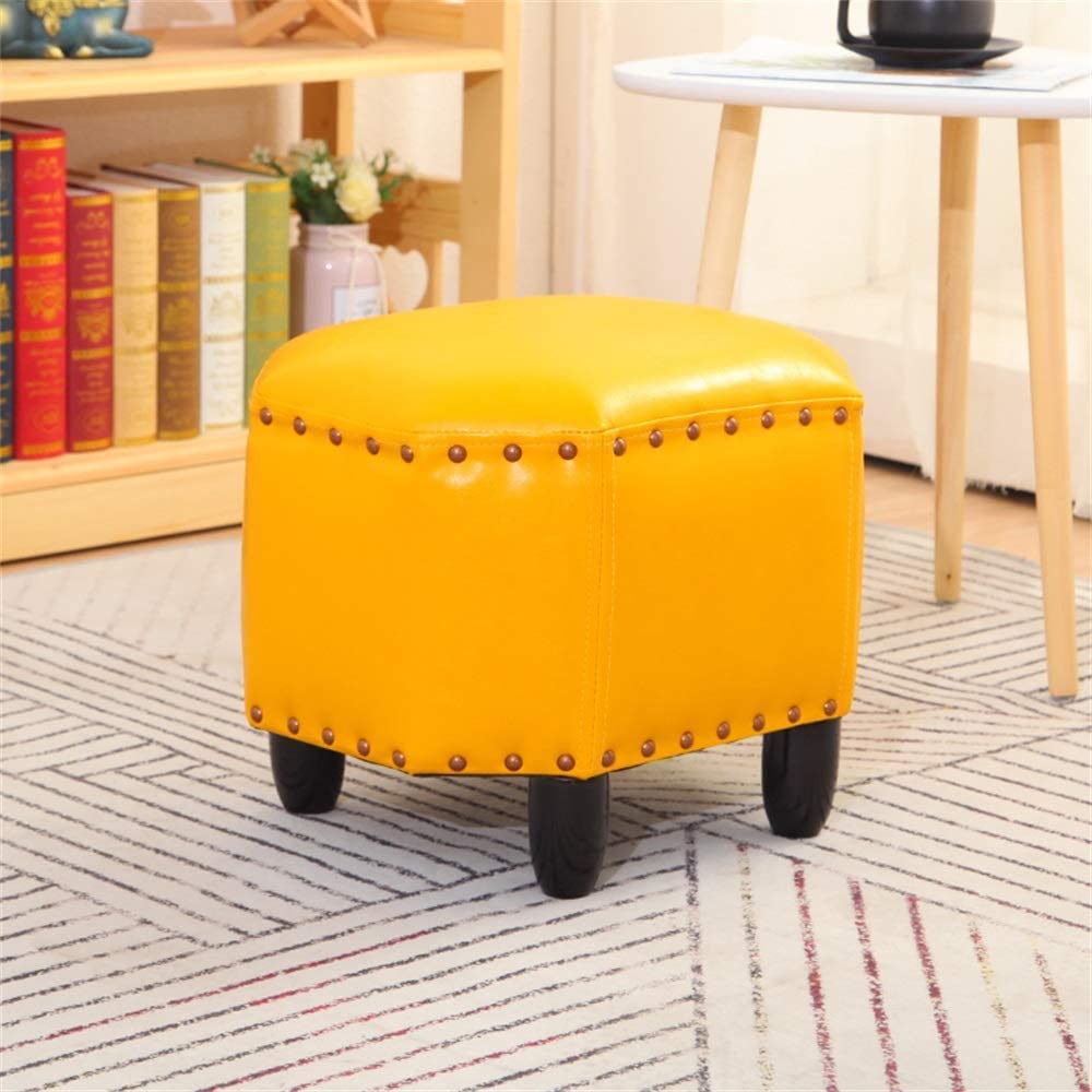 Pouf repose-pieds rembourré pour soulager les jambes lourdes après le travail