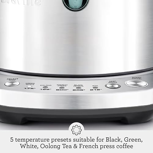 Miniatura 5 de Breville BKE720BSS Temp Select - Hervidor eléctrico, acero inoxidable cepillado