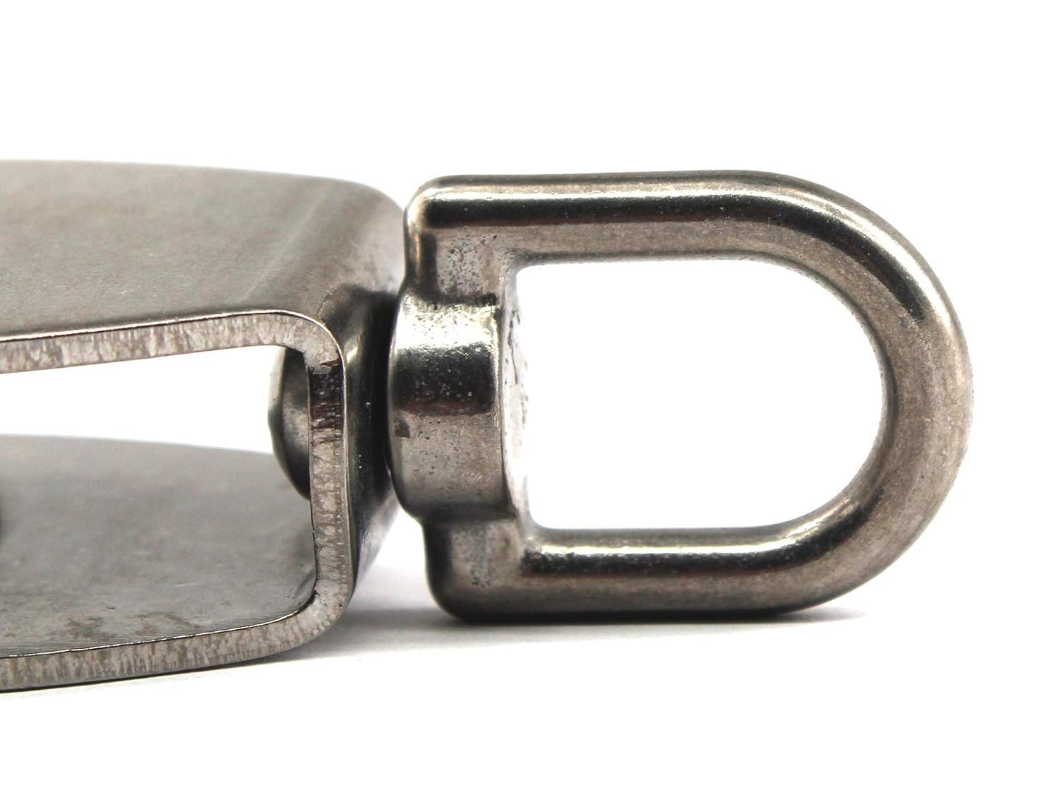 304 stainless steel wire rope crane pulley block M20 lifting crane swivel single Hanging Wire Towing Wheel pack of 4 - Image 4