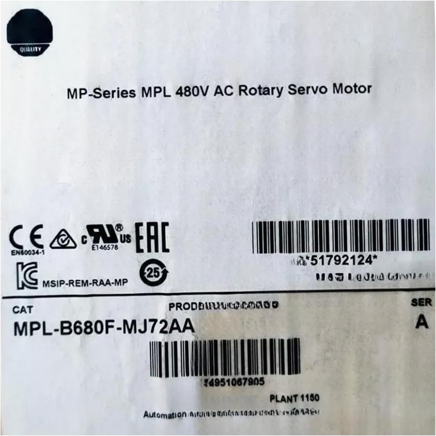 Expedited MPL-B680F-MJ72AA New and Sealed in Box MPLB680FMJ72AA 1 Year Warranty and Fast