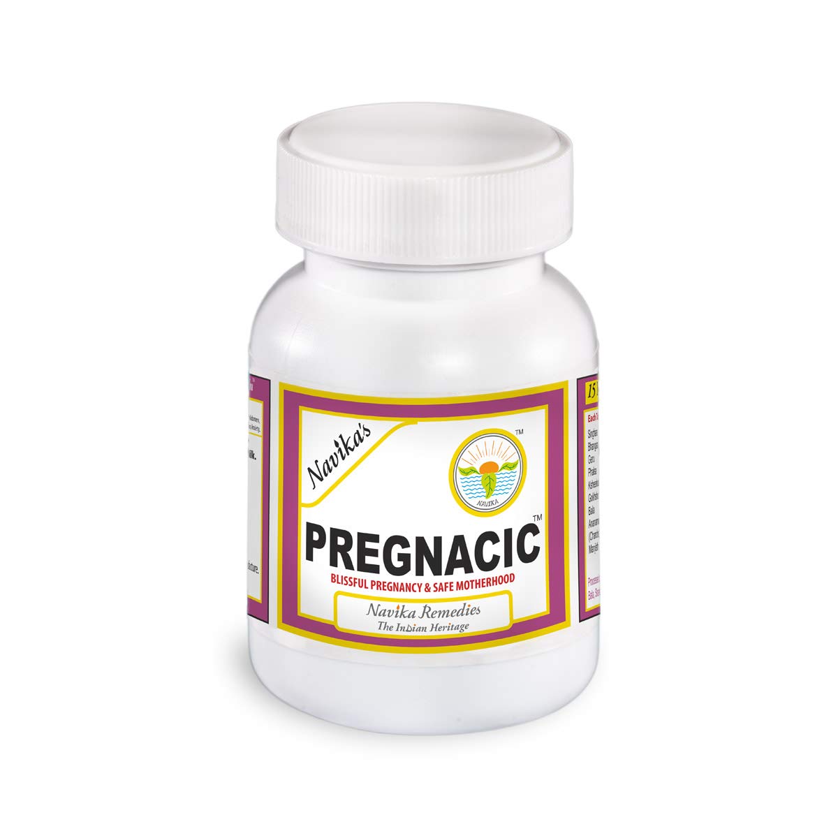 Navika Remedies PREGNACIC for Blissful Pregnancy & Lactations (गर्भावस्था) 60 Tabs