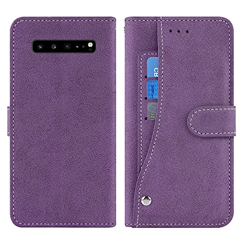 Asuwish S10 5G-XZQB-US-CASE Compatible With Samsung Galaxy S10 5G Wallet Case Tempered Glass Screen Protector Flip Credit Card Holder Stand Cell Accessories Phone Cover thumb #5