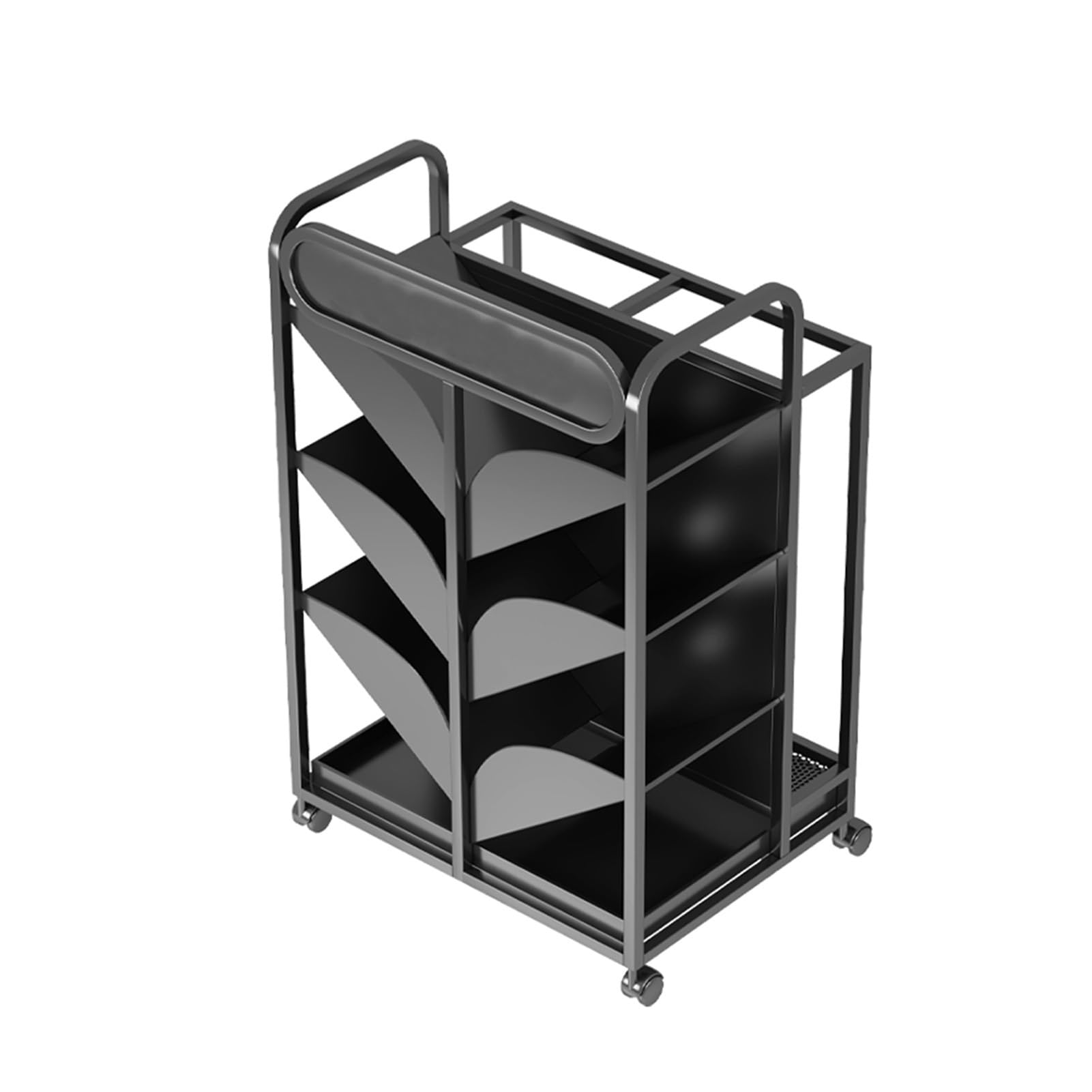 Grand porte-parapluie noir avec bac égouttoir amovible gain de place