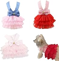 Vista 8 de Vestido morado para perro Chihuahua - Lindos vestidos para perras para ropa de cachorros pequeños - Ropa para mascotas hembras