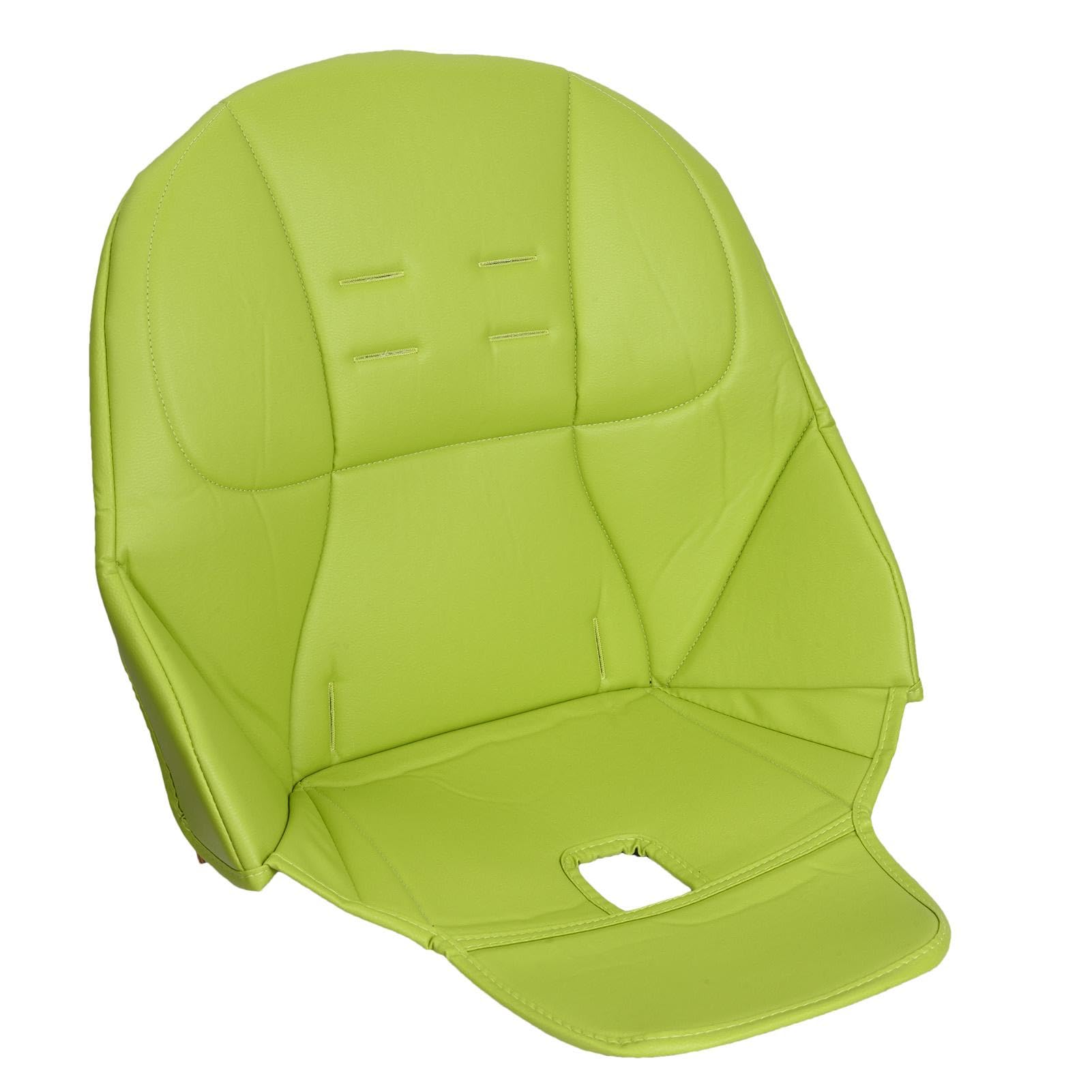 Cojín para silla alta - Cojín de asiento de cuero de PU, cómodo cojín para