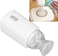 Vista 4 de Bomba de bolsa de vacío automática, sellador de vacío eléctrico portátil recargable, 90W, material ABS, velocidad de bombeo de 3L/min, control de un
