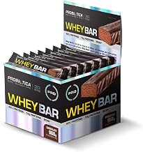 Whey Bar Low Carb (960g) Caixa 24 Unidades - Sabor Cookies, Probiótica
