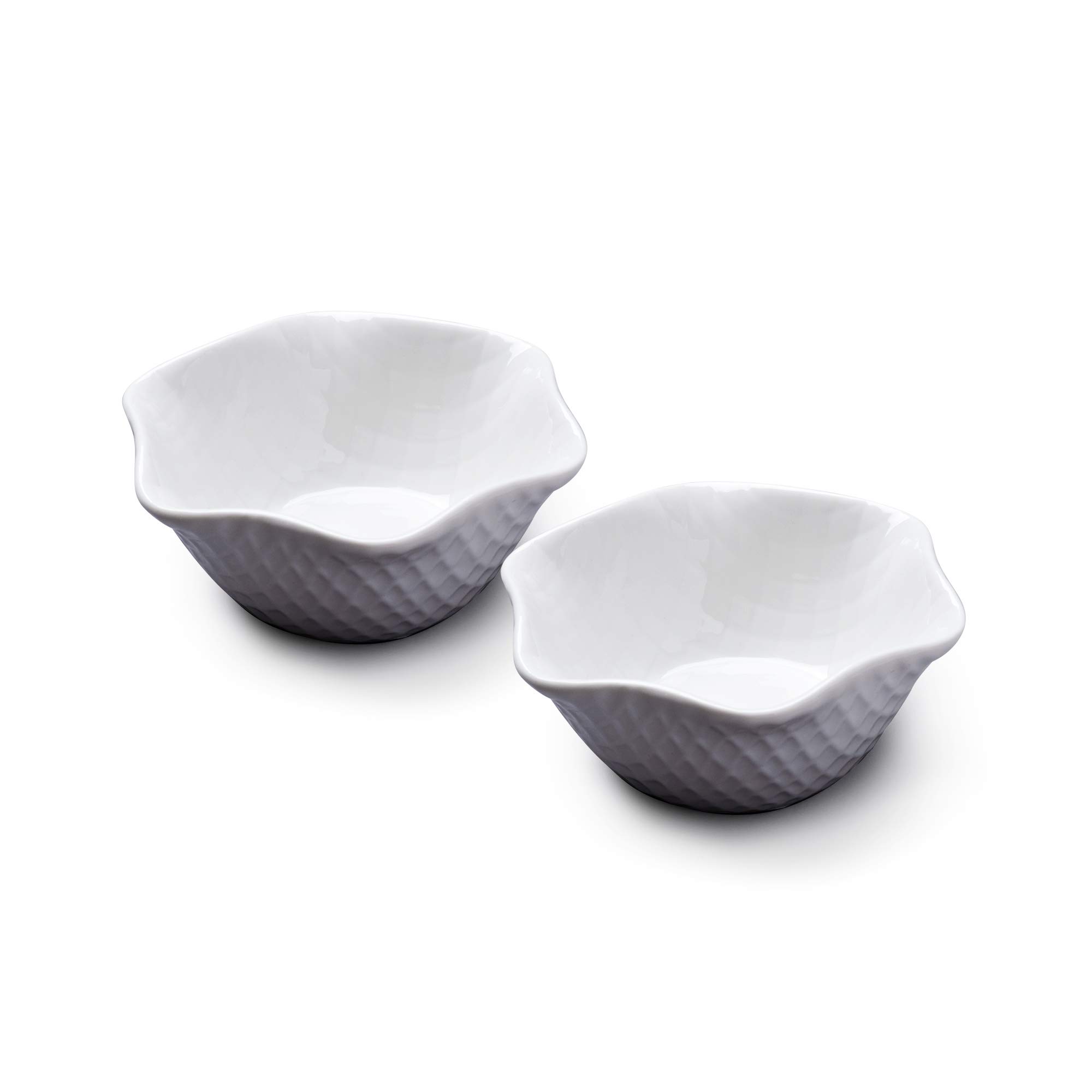 W.M Bartleet & Sons Wm Bartleet & Sons Porcelain Ice Cream Serving BowlSet Of 2 from B&Q