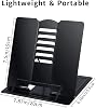 Metal Book Reading Stand 6 Tiers Adjustable Book Holder Office Study Lesson