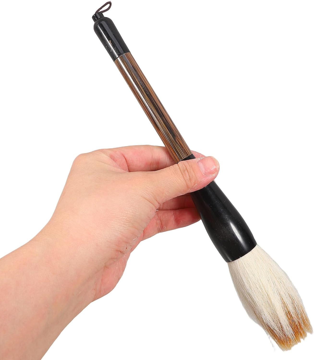 Uonlytech 3 Pcs Large Chinese Calligraphy Brushes Sumi Drawing Brush Set for Beginners and Artists for Ink Painting and Traditional Script Writing